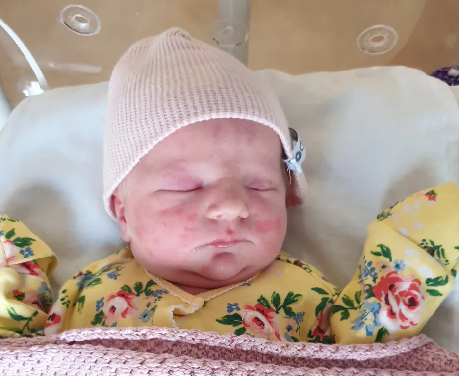 První dítě narozené v Česku v roce 2021: Viktorie v Plzeňském kraji
