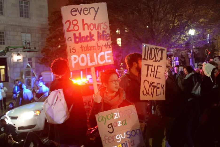 Protesty ve Washingtonu