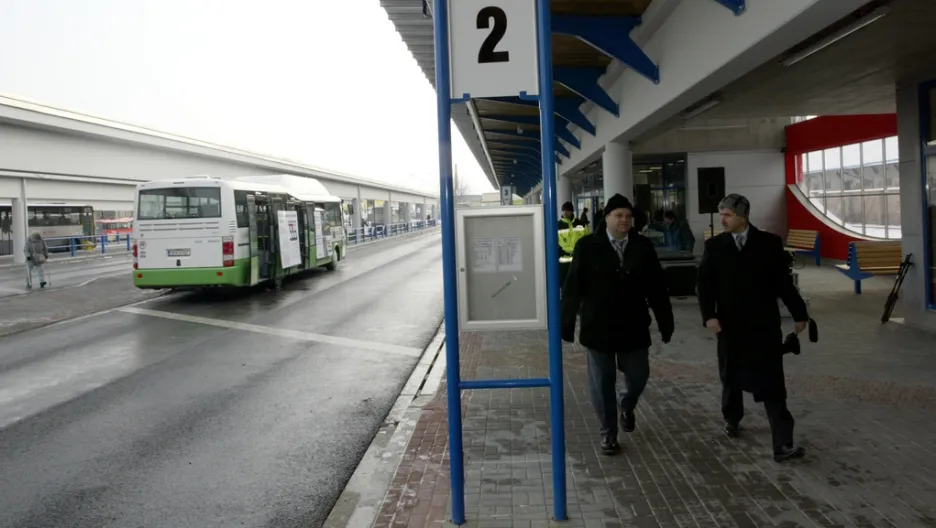 Autobusové nádraží v Přerově