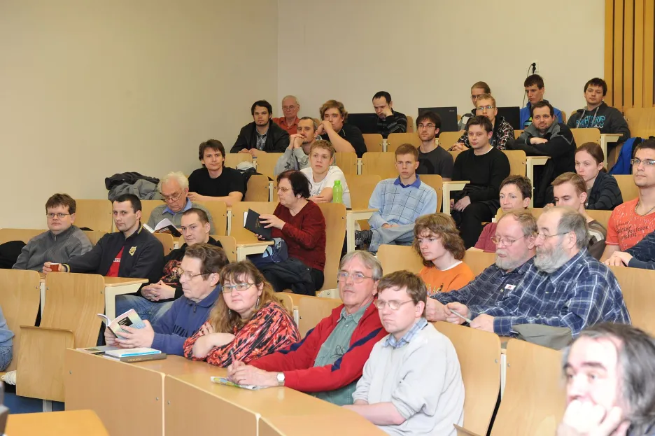 Přednáška na Univerzitě Pardubice