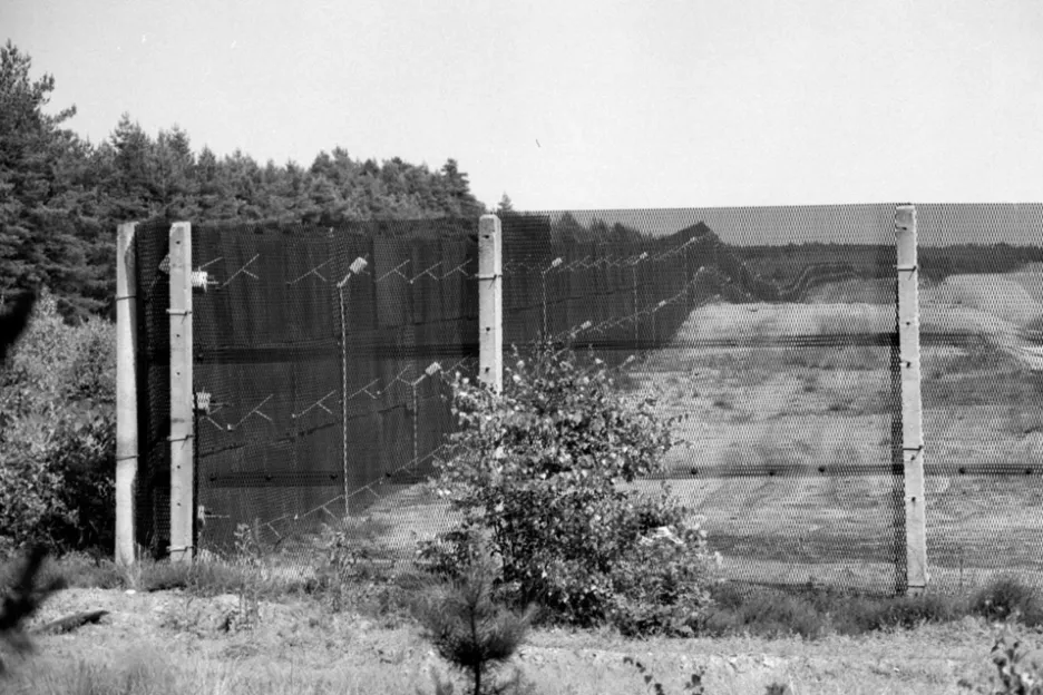 Vnitroněmecká hranice, Thielitz (minulost)