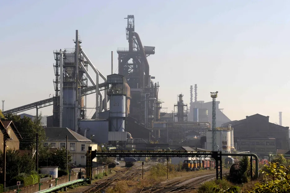Průmyslová oblast Lotrinsko se stala smetištěm továren