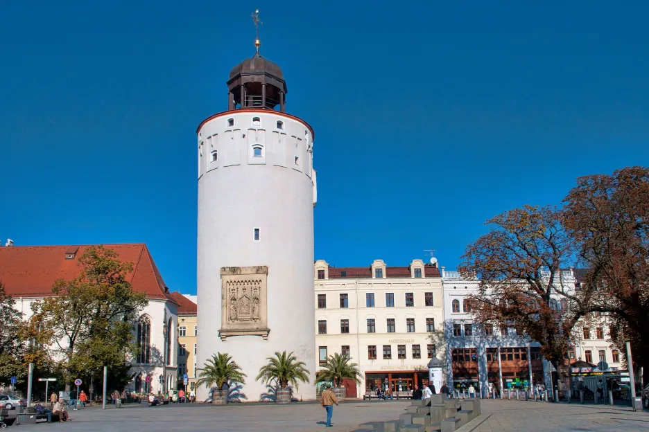 Město Görlitz (Dicker Turm - Tlustá věž)