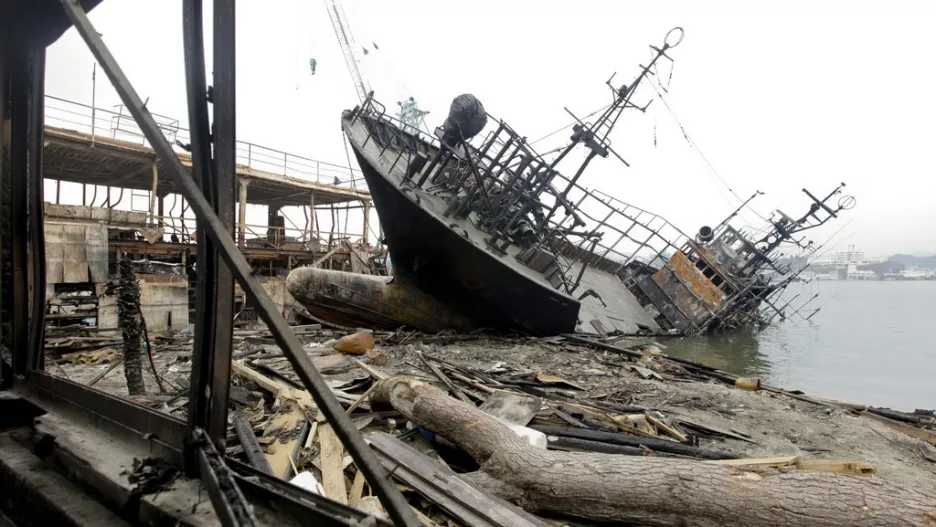 Japonské zemětřesení a tsunami