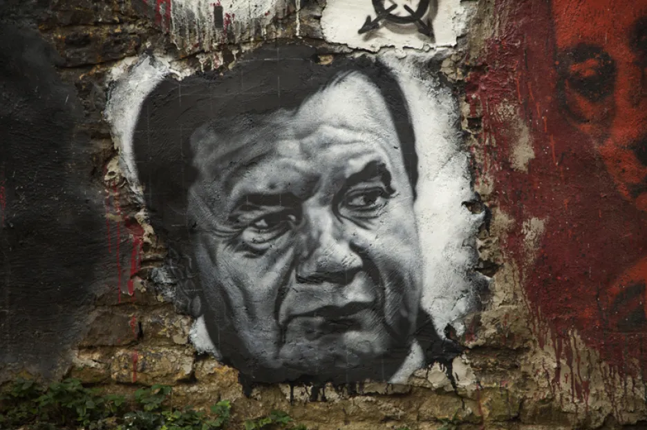 Portrét Viktora Janukovyče
