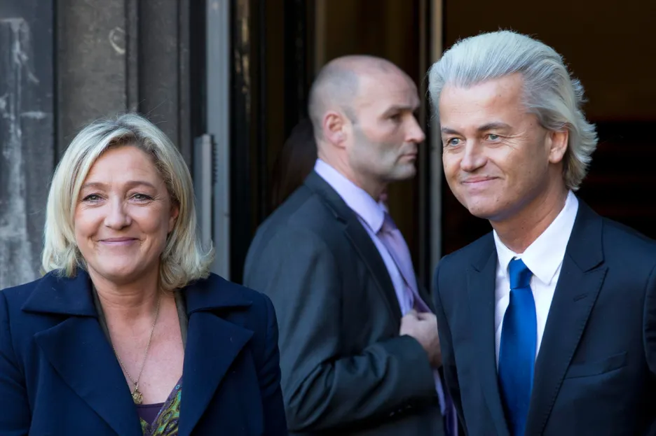 Marine Le Penová a Geert Wilders