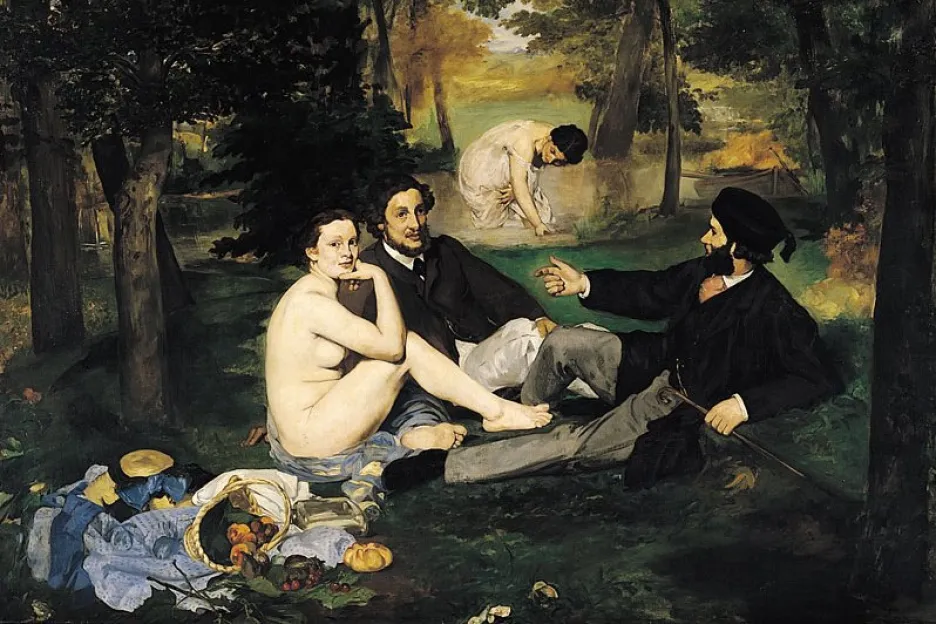 Édouard Manet / Snídaně v trávě (1863)