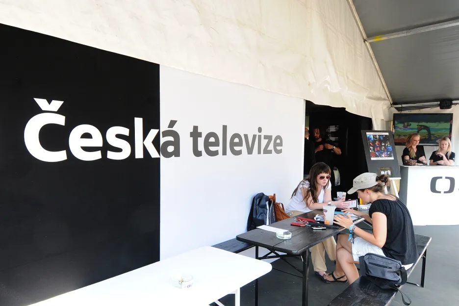 Česká televize na Colours of Ostrava 2013