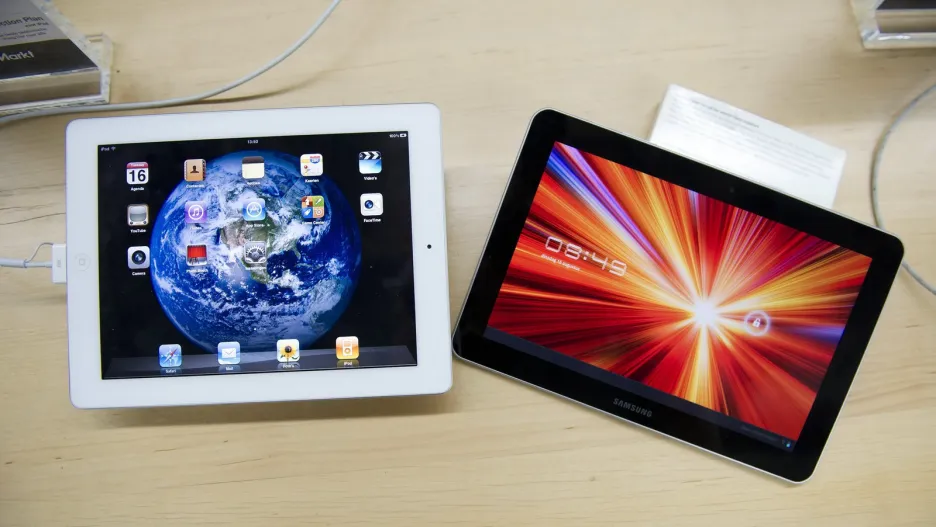 iPad2 a Samsung Galaxy Tab 10.1