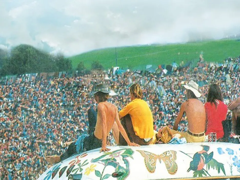 Woodstock (detail obálky knihy)