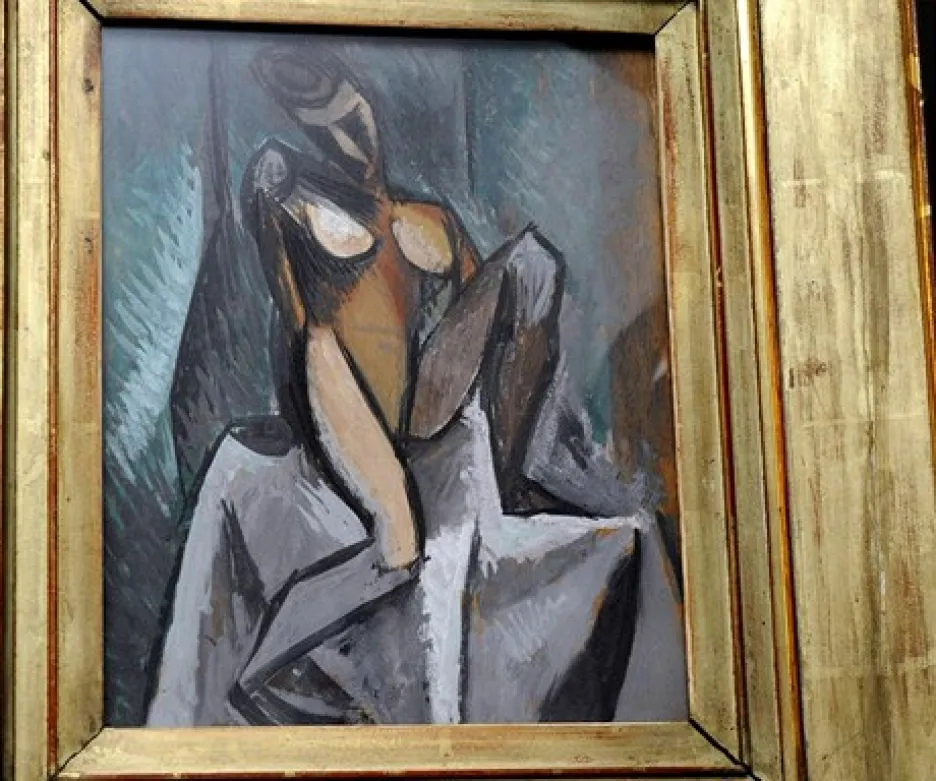 Pablo Picasso / Sedící žena