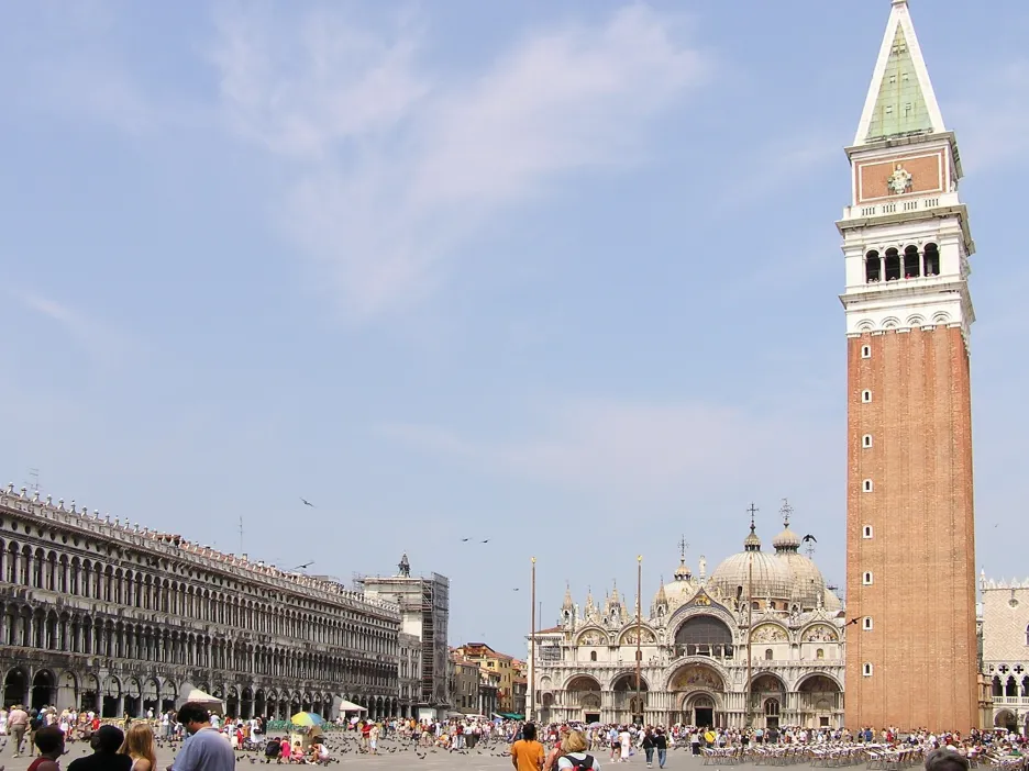 Náměstí svatého Marka v Benátkách