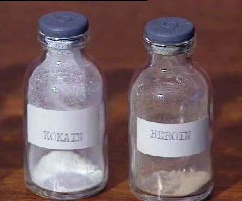 Kokain a heroin