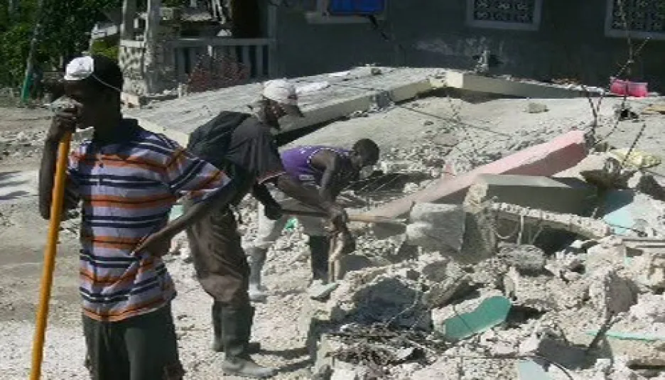 Haiti po zemětřesení