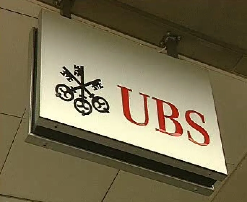 Logo banky UBS