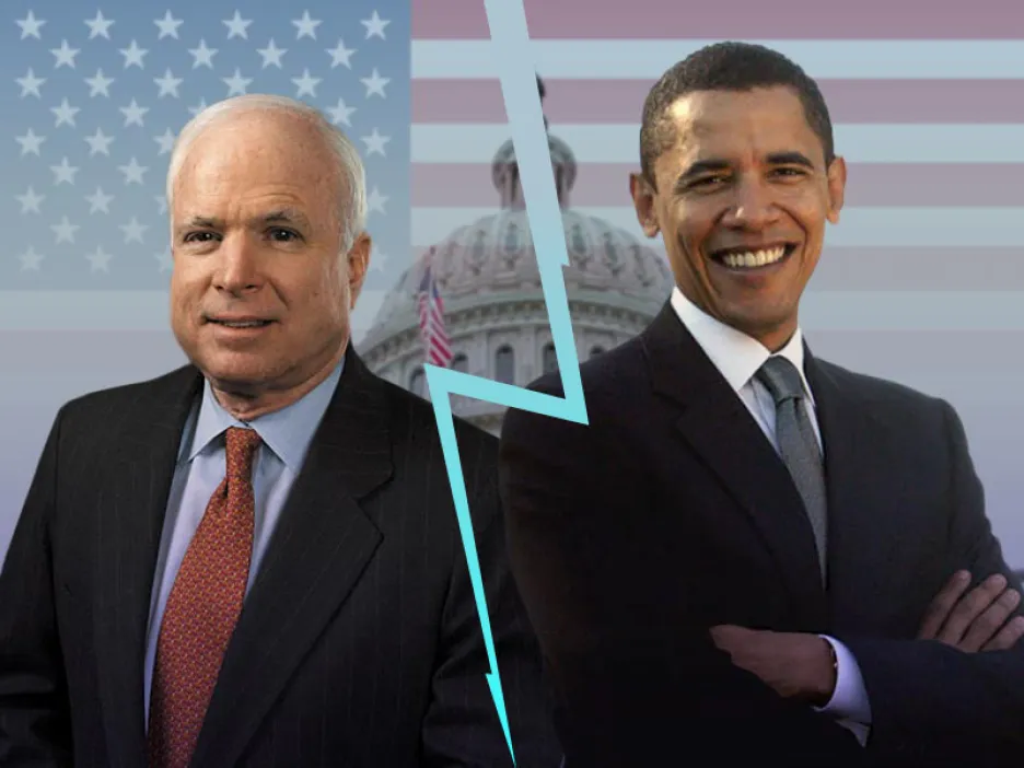 McCain a Obama