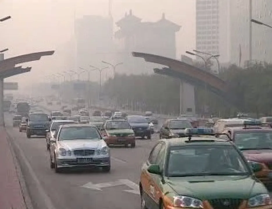 Smog nad Pekingem