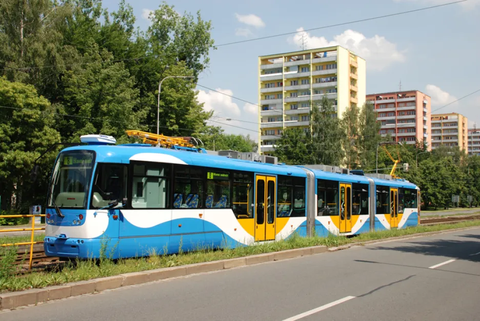Nová tramvaj v Ostravě