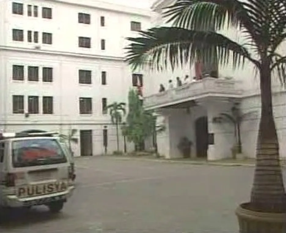 Soudní budova v Manile