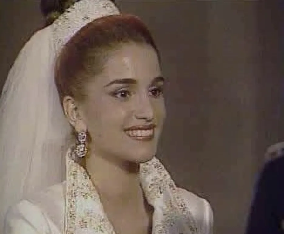 Jordánská královna Rania