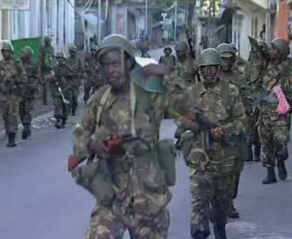Vojáci Komorských ostrovů