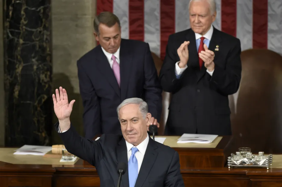 Netanjahu v Kongresu