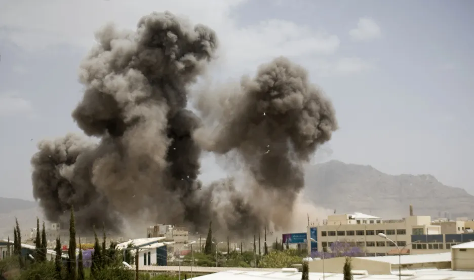 Nálety na Jemen vedené Saúdskou Arábií