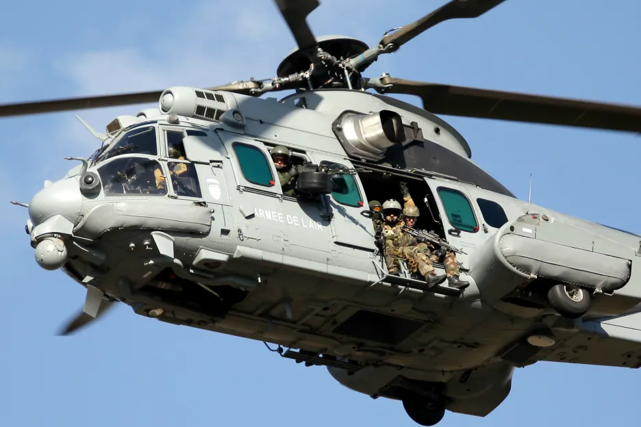 Vrtulníky Caracal vyrábí společnost Airbus