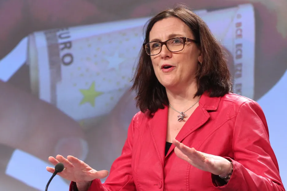 Cecilia Malmströmová, eurokomisařka pro obchod