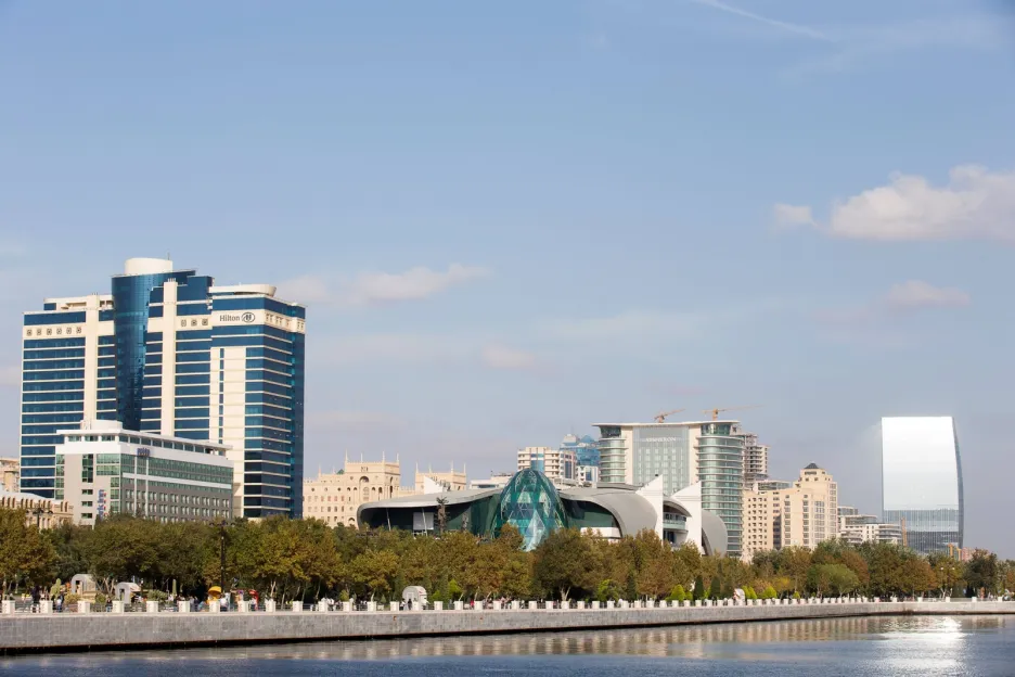 Ázerbajdžánská metropole Baku