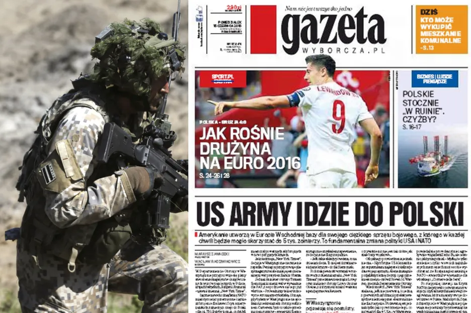 Gazeta Wyborcza k plánům NATO
