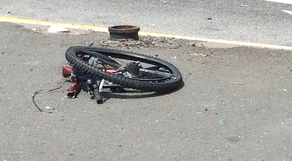 Nehoda cyklisty