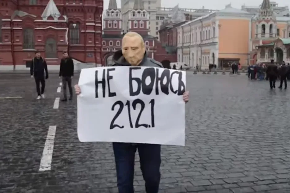 Ruský opoziční aktivista Roslovcev