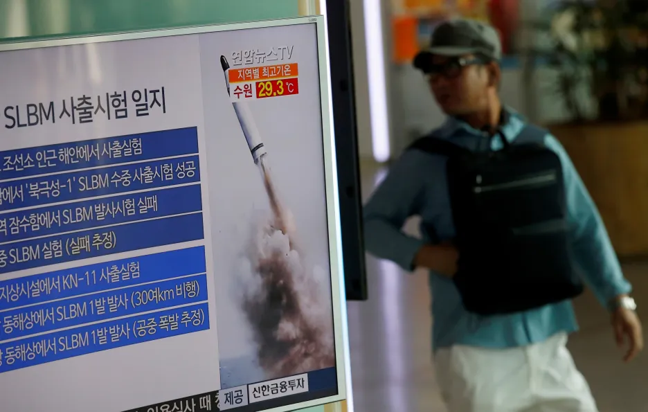Jihokorejské zpravodajství o testech v KLDR