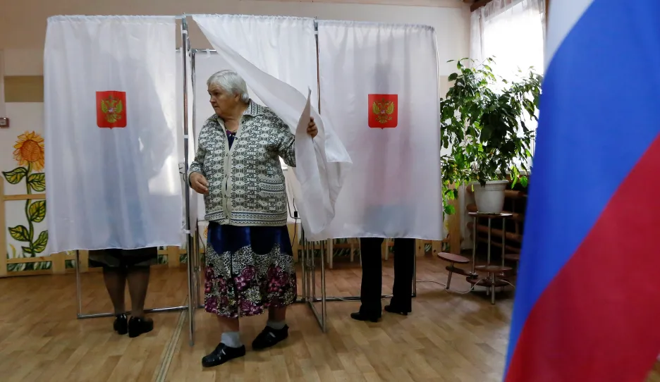 Žena z vesnice Usť-Mana volila do ruského parlamentu