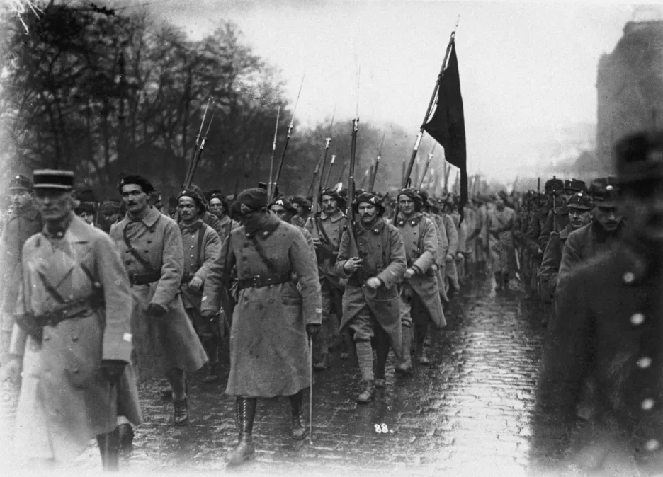 Českoslovenští legionáři se vyznamenali na západní i východní frontě