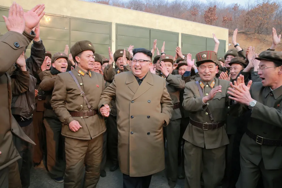 Severokorejský vůdce Kim čong-un