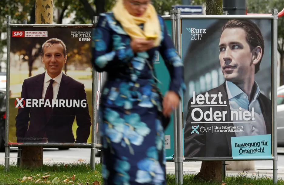 Rakouská předvolební kampaň