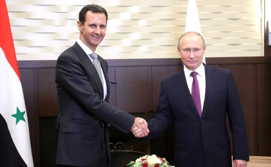 Putin se setkal s Asadem v Soči