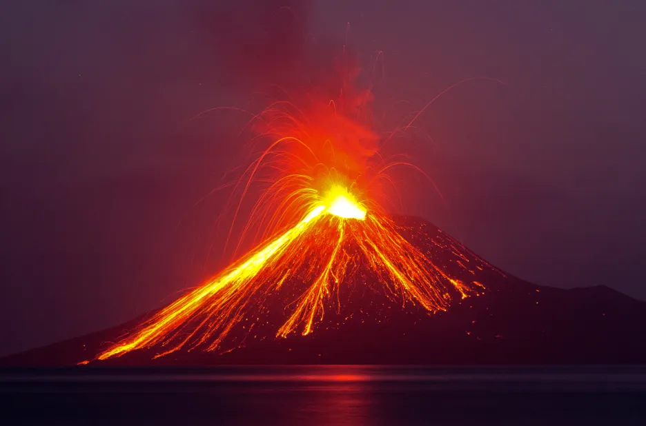 Erupce Anat Krakatau