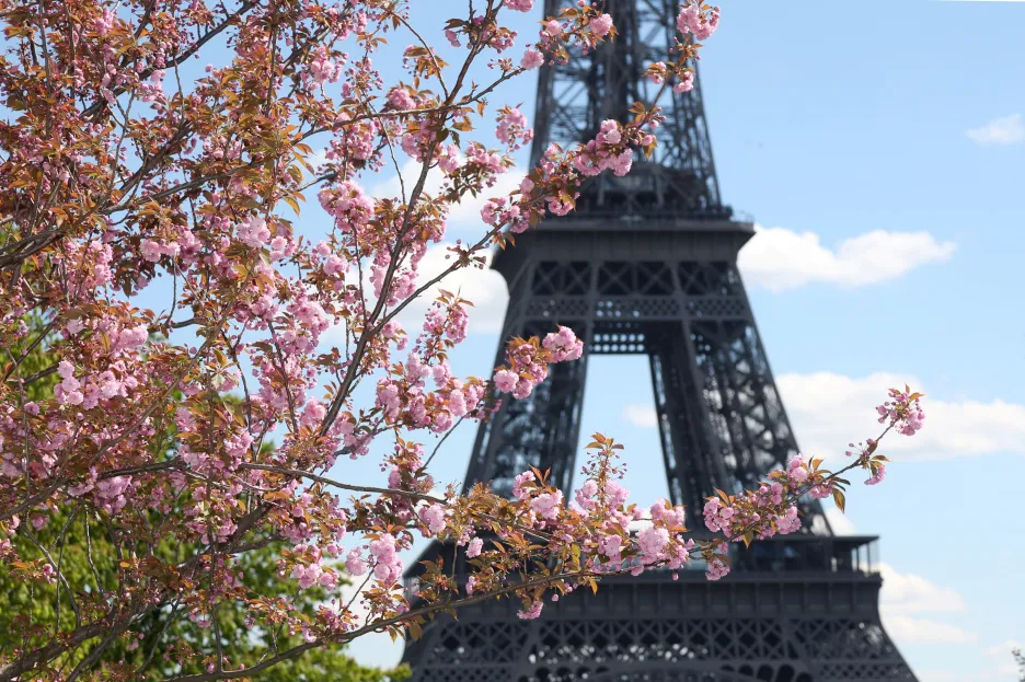 Jaro u pařížské dominanty