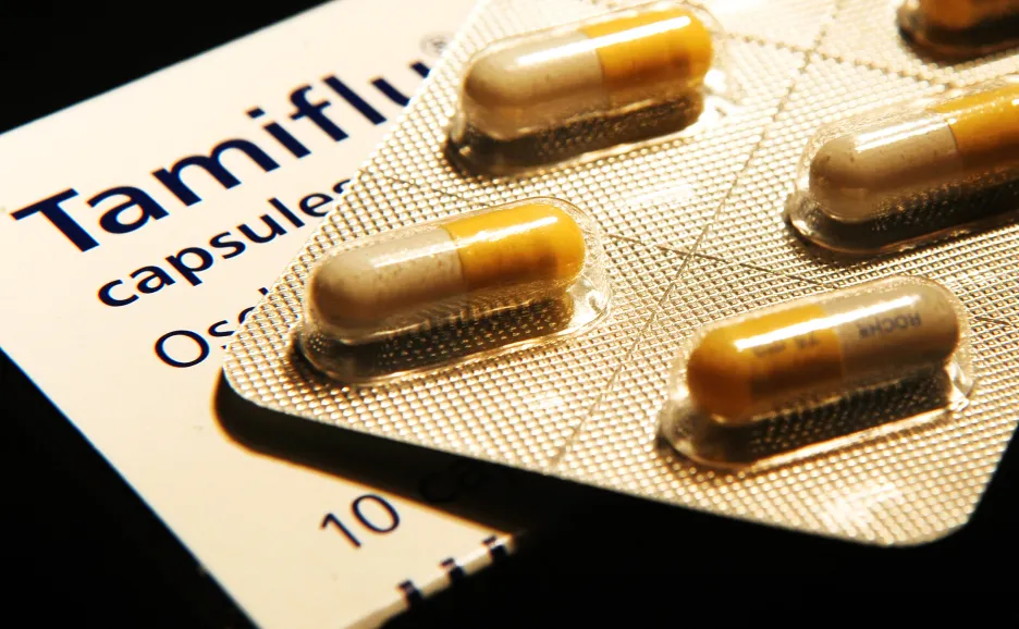 Tablety léku Tamiflu