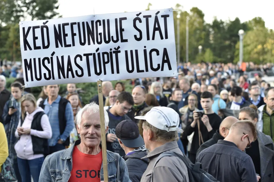 Demonstrace na Slovensku