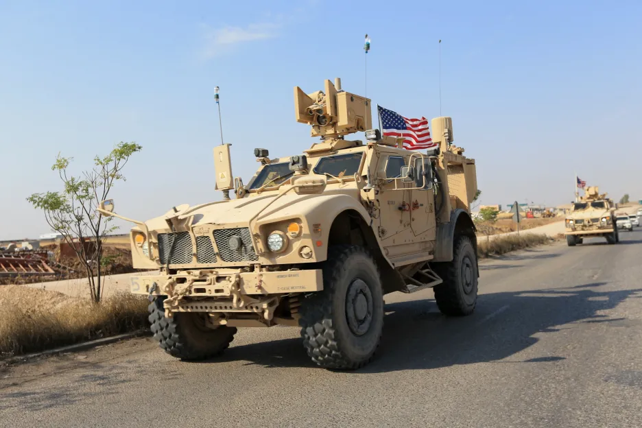Americké jednotky stahující se na začátku října ze Sýrie