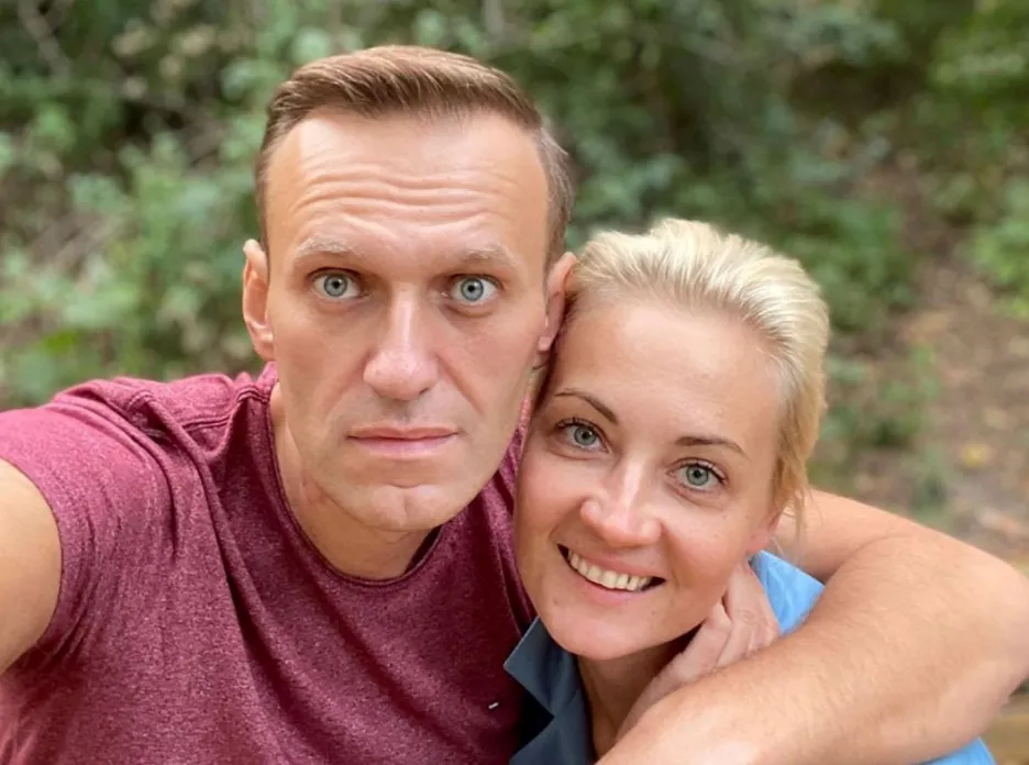 Alexej a Julija Navalní
