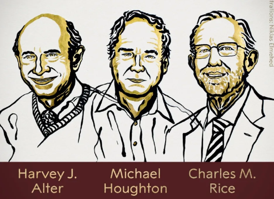 Harvey J. Alter, Michael Houghton a Charles M. Rice