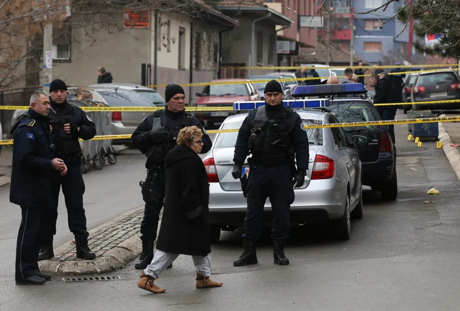 Kosovská policie (ilustrační foto)