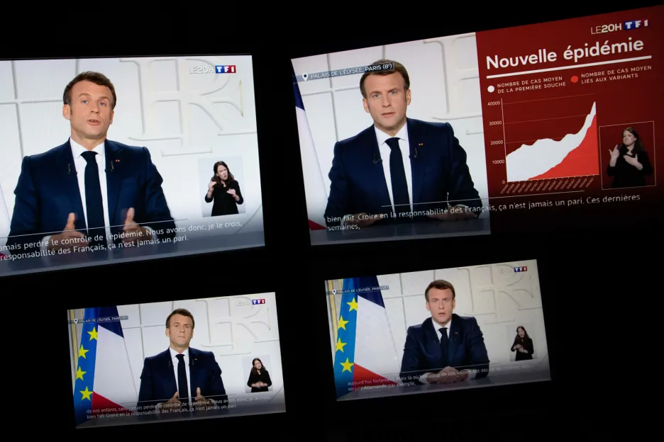 Emmanuel Macron vyhlásíl zpřísněná opatření