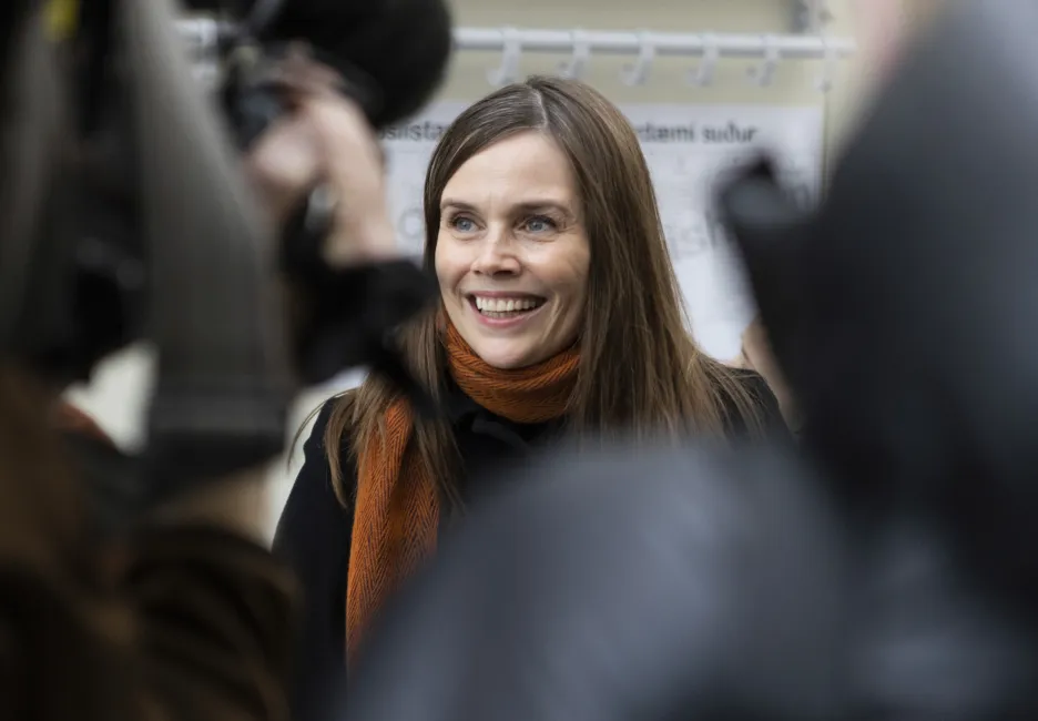 Islandská premiérka Katrín Jakobsdóttirová