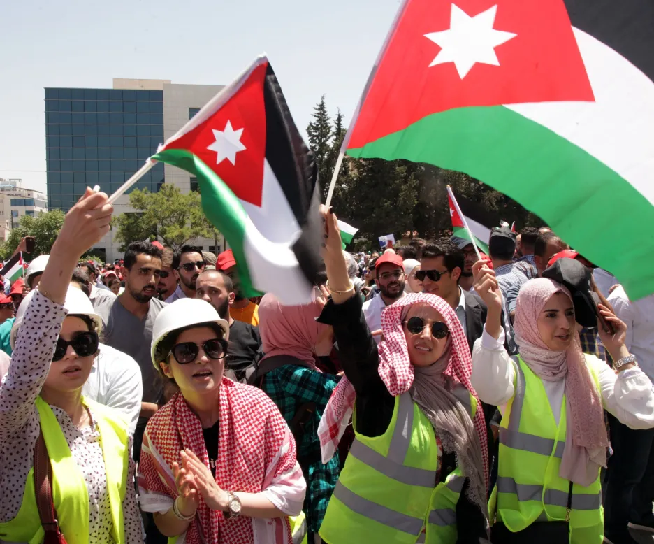 Jordánské protivládní protesty
